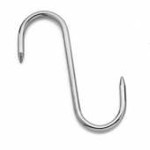 Крюк для мяса в форме S 10см, нерж.сталь Maco MH10 Крюк для мяса в форме S 10см, нерж.сталь Maco MH10