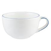 Чашка чайная 250 мл. фарфор Rita Retro Bonna E101RIT04CPF синий край Чашка чайная 250 мл. фарфор Rita Retro Bonna E101RIT04CPF синий край