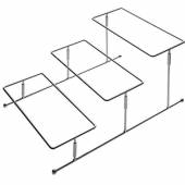 Подставка 3-ярусная для прямоугольных блюд APS нерж. 33243 03021570 Подставка 3-ярусная для прямоугольных блюд APS нерж. 33243 03021570