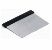 Скребок кондитерский 105мм для теста нерж. Индия ручка пластик черный KW-V I BLK  61870 /1/24/ Скребок кондитерский 105мм для теста нерж. Индия ручка пластик черный KW-V I BLK  61870 /1/24/