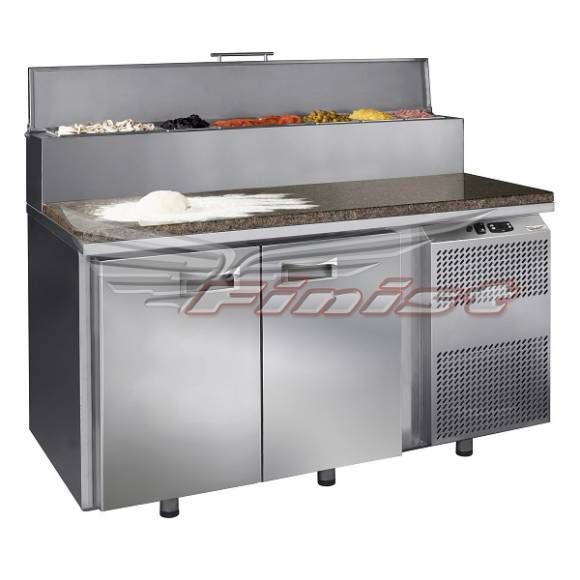 Стол холодильный для пиццы Финист СХСпц-700-2 динамика 2 двери 8хGN1/6