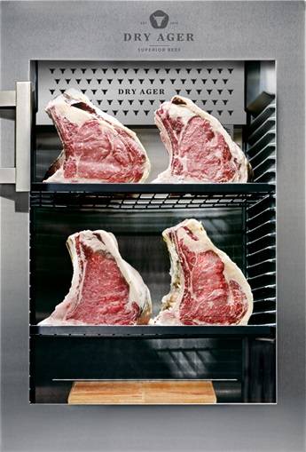 Шкаф холодильный для вызревания мяса DX 500 Dry Ager стекл. дверь, 2 полки ЩН048983