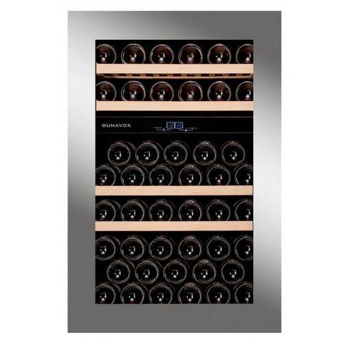 В Винный шкаф компрессорный встраиваемый DUNAVOX DAB-49.116DSS.TO 2 температурные зоны В Винный шкаф компрессорный встраиваемый DUNAVOX DAB-49.116DSS.TO 2 температурные зоны