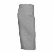 Фартук с карманом L=86 B=88см серый полиэстер, хлопок Фартук с карманом L=86 B=88см серый полиэстер, хлопок