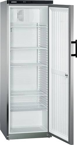 Шкаф холодильный  GKvesf 4145 Liebherr нерж. корпус, внутри пластик