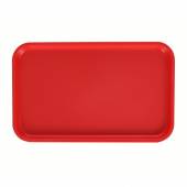 Поднос прямоугольный 53х33см красный [PS Red 4410]