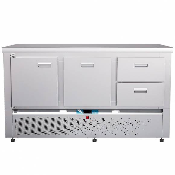 Стол холодильный среднетемпературный Абат СХС-70Н-02 (1 дверь, 3 ящика) без борта