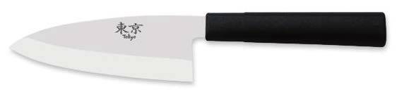 Нож японский Деба 150/290мм черный TOKYO Icel 26100.TK10000.150