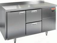 Стол холодильный Hicold GN12/TN 1дверь 2 ящика
