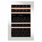 В Винный шкаф компрессорный встраиваемый DUNAVOX DAB-49.116DW.TO 2 температурные зоны