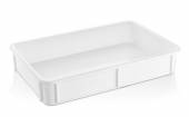 Контейнер для теста 600*400*100 мм. прямой, сплошной, мороз-кий, белый п/п GP 77151 Контейнер для теста 600*400*100 мм. прямой, сплошной, мороз-кий, белый п/п GP 77151