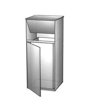 Бак для мусора МАК 600*600*1120 сталь AISI 304 Бак для мусора МАК 600*600*1120 сталь AISI 304