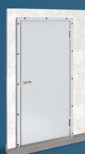 Дверь распашная одноств. технологическая (общего назначения) РДОТ(ОН)-800.2000-40-Пр-(Без порога)