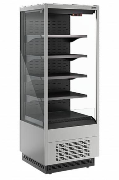 Стеллаж холодильный Полюс FC20-07 VM 0,7-2 (версия 2.0) (9006-9005) открытый