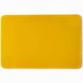 Доска разделочная 450x300x11мм. п/п желтая поверхность шагрень MGprof 1710