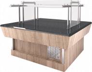 Прилавок нейтральный Refettorio (шведский стол сдвоенный) RN42S2 каменная столешница