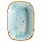 Блюдо прямоугольное 14х10см фарфор Gourmet Aura Aqua Bonna /12/ AAQ GRM 14 DKY Блюдо прямоугольное 14х10см фарфор Gourmet Aura Aqua Bonna /12/ AAQ GRM 14 DKY