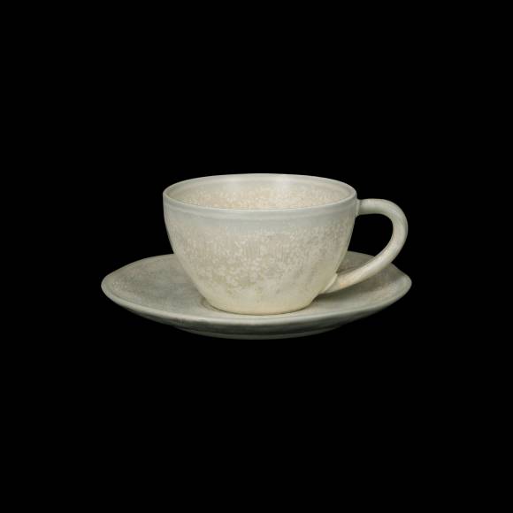 Чайная пара 225мл Corone Sabbia песочный фк5420