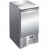 Стол холодильный саладетта 1-дверный GN1/1 телескопическая крышка Koreco S400 нерж. 8753