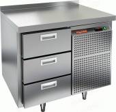 Стол холодильный Hicold GN 3/TN  3-ящика Стол холодильный Hicold GN 3/TN  3-ящика