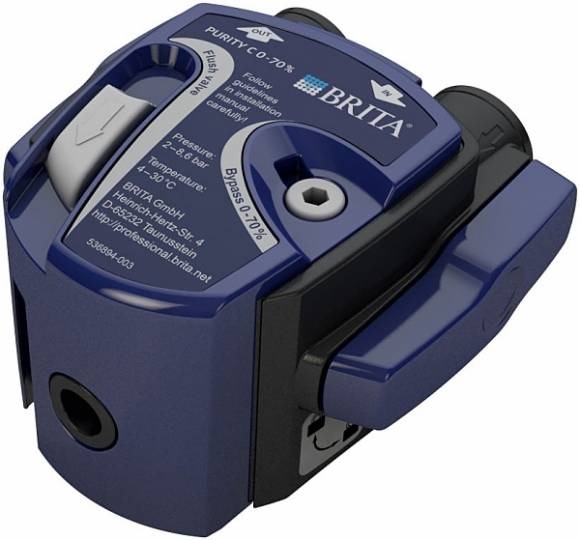 Головная часть фильтра Brita с bypass 0-70% со слайдером, JG8 1013636