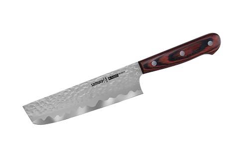 Нож кухонный Нагири 167мм ручка деревоSamura KAIJU AUS-8  SKJ-0074/K