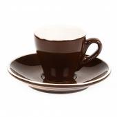 Кофейная пара 70мл коричневый цвет Barista  P.L.  390/390 (brown)  /6/ Кофейная пара 70мл коричневый цвет Barista  P.L.  390/390 (brown)  /6/