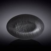 Салатник овальный 680 мл Wilmax WL-661120/A черный /3/18/ Салатник овальный 680 мл Wilmax WL-661120/A черный /3/18/