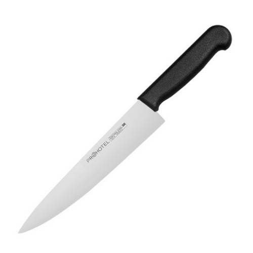 Нож поварской «Проотель» AS00401-04; сталь нерж., пластик; L=325/200, B=40мм; металлич.