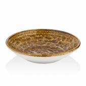 Тарелка глубокая,салатник 1300 мл 250мм фарфор Cowry Yellow By Bone CW-YL-FL-25-CK /6/ Тарелка глубокая,салатник 1300 мл 250мм фарфор Cowry Yellow By Bone CW-YL-FL-25-CK /6/