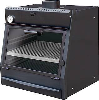 Печь на древесном топливе Vortmax CHO 30 LUX Black Печь на древесном топливе Vortmax CHO 30 LUX Black