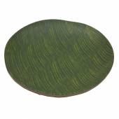 Блюдо поднос меламиновый 26*26*3.5см Green Banana Leaf P.L. JW31210-TAI