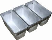 Форма для хлеба Спика 3 Л   7 скрепленная 3 секции