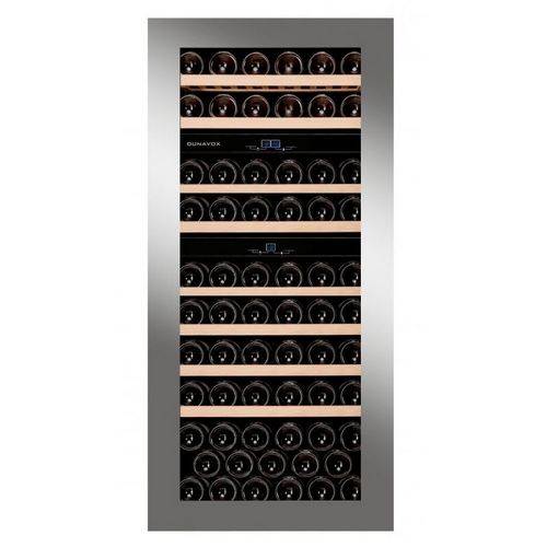В Винный шкаф компрессорный встраиваемый DUNAVOX DAB-65.178TSS.TO 3 температурные зоны