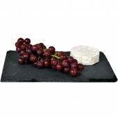 Блюдо для подачи прямоуг. 30*15 см. черное, сланец MGprof Блюдо для подачи прямоуг. 30*15 см. черное, сланец MGprof