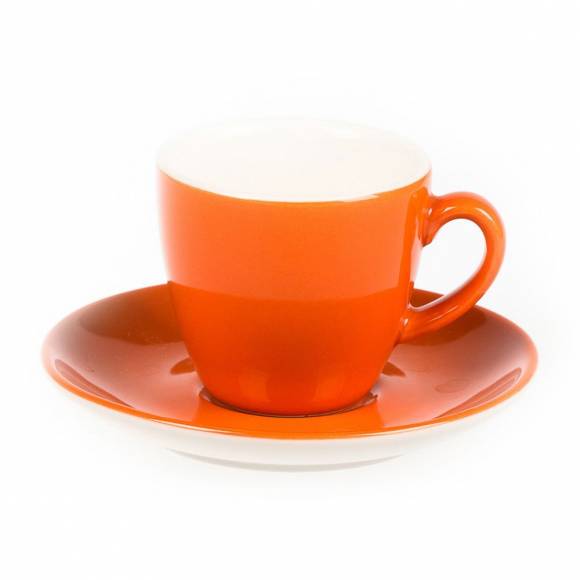Кофейная пара 80мл оранжевый цвет Barista  P.L. 4626/4627 (orange) /6/