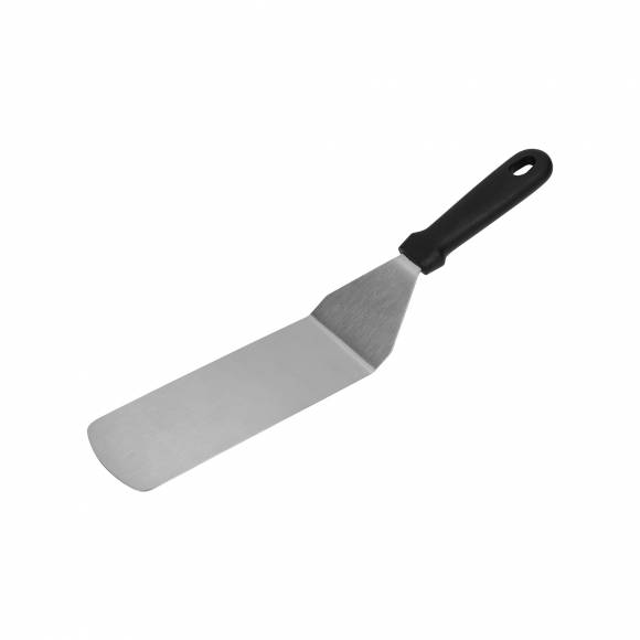 Лопатка 37 см. изогнутая раб. часть 25*7,3 см. нерж. с пластик. ручкой /1 Лопатка 37 см. изогнутая раб. часть 25*7,3 см. нерж. с пластик. ручкой /1