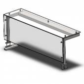 Полка Refettorio Drop-In Г - тип/ 1650 с широким стеклом