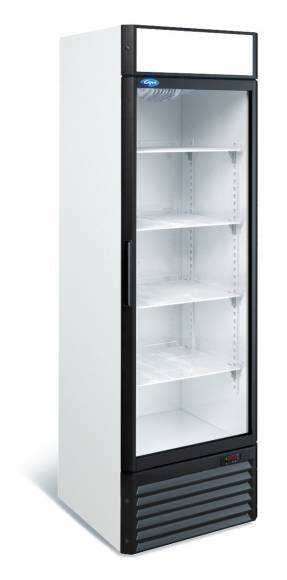 Шкаф холодильный МХМ Капри 0,5 СК стекл. дверь, канапе, динамика