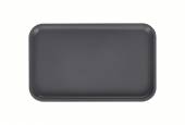 Поднос прямоугольный 53х33см серый 1737 мки120 /10/ Поднос прямоугольный 53х33см серый 1737 мки120 /10/