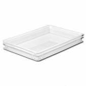 Контейнер пластиковый для теста 600х400х75мм Россия 49163 424м Контейнер пластиковый для теста 600х400х75мм Россия 49163 424м