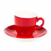 Кофейная пара 80мл красный цвет Barista  P.L. 4626/4627 (red) /6/ Кофейная пара 80мл красный цвет Barista  P.L. 4626/4627 (red) /6/