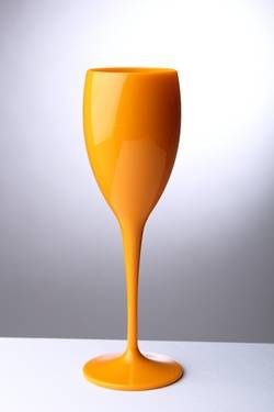 Бокал для шампанского 170мл Flute РС Nipco оранжевый 207мм 191165 /24/