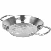 Сковорода для морепродуктов 240х35 нерж. сталь, индукция Maco X2893