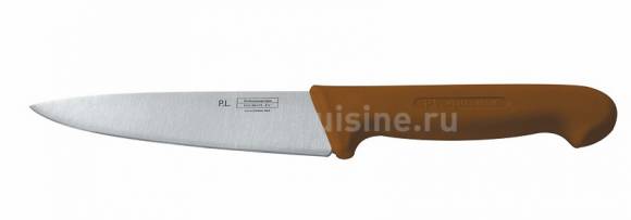 Нож 160мм ручка пластик коричневая Pro-Line P.L.-PROFF CUISINE KB-7501-160  99005024