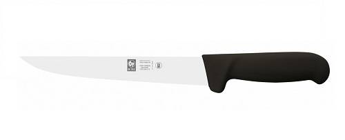 Нож обвалочный 150/280 мм. (с широким лезвием) черный Poly Icel 24100.3139000.150