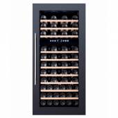 В Винный шкаф компрессорный встраиваемый DUNAVOX DX-74.230DB 2 температурные зоны