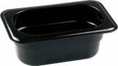 Гастроемкость GN1/9 -65 черная Рестола 422102413  0,6л /42/