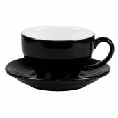 Чайная пара 300 мл черный цвет Barista  P.L HJ13081-300BSET-WC-BC /6/ Чайная пара 300 мл черный цвет Barista  P.L HJ13081-300BSET-WC-BC /6/