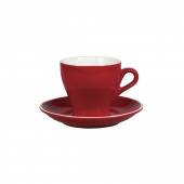 Кофейная пара 180мл красная Barista  P.L.  389/389 (red)  /6/ Кофейная пара 180мл красная Barista  P.L.  389/389 (red)  /6/